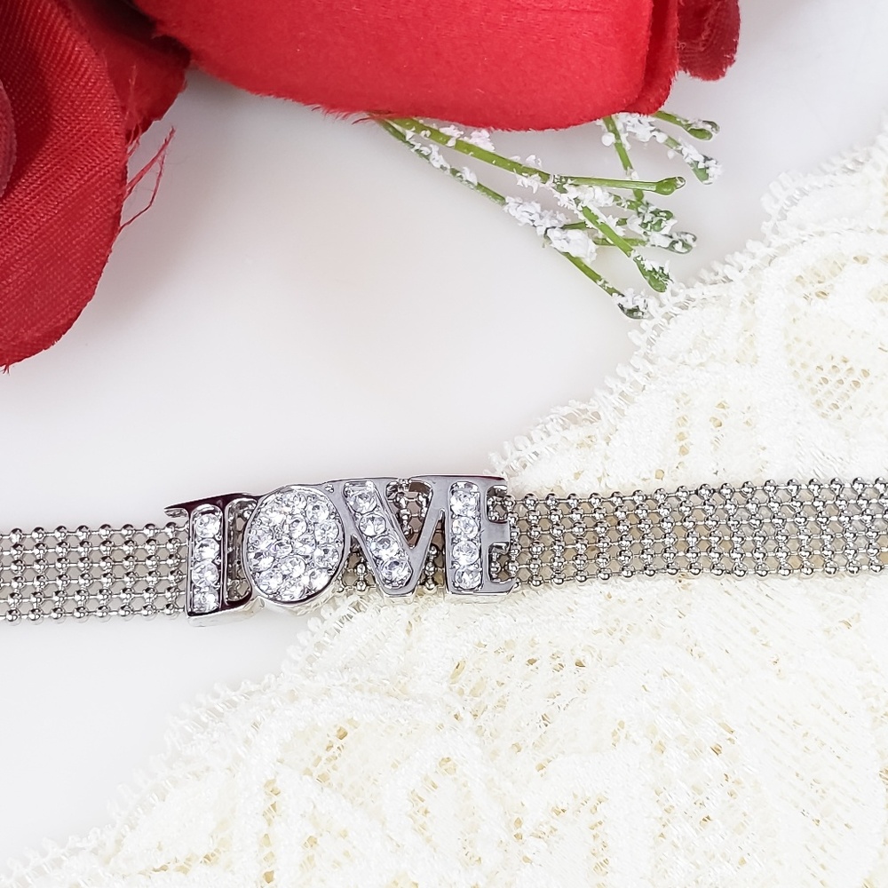 Fashion jewelry Love Silver Bracelet